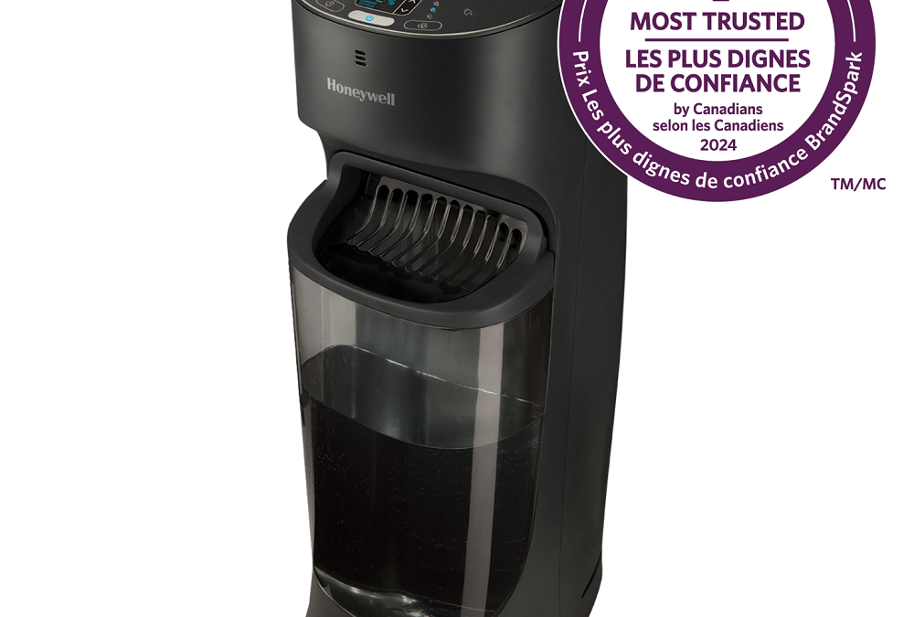 Honeywell HEV620BC Top Fill Tower Cool Moisture Humidifier with Digital Display