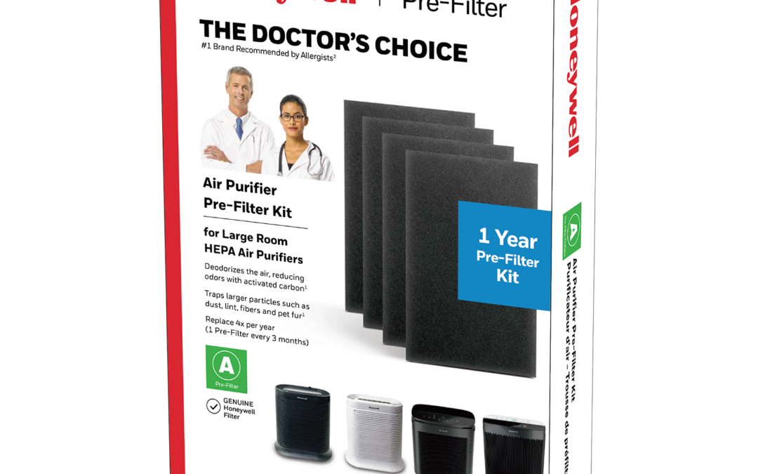 Honeywell HRFARVP200V1 1-Year Value Filter Kit For Large Room HPA200 Series HEPA Air Purifiers