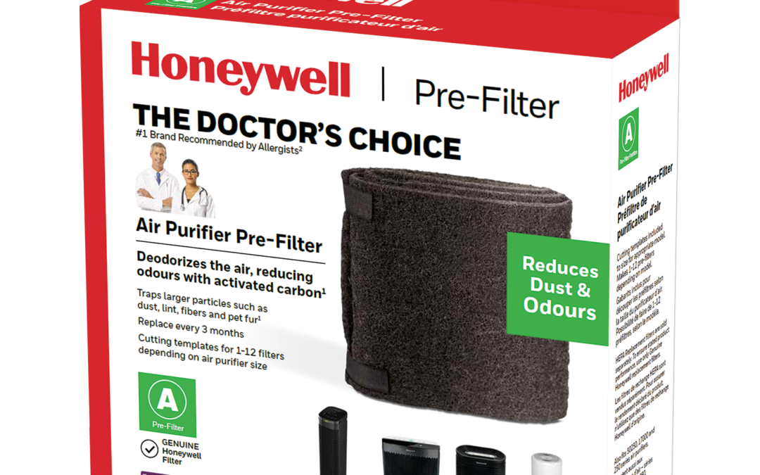 Honeywell HRF-AP1C Universal Carbon Odour Reducing Replacement Pre-Filter (A) For Air Purifiers