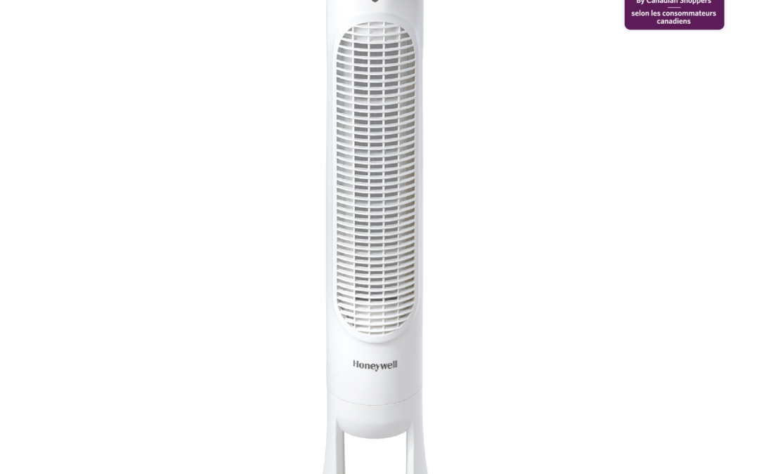 Honeywell HYF260WC QuietSet® Whole Room Tower Fan With 5 Speeds