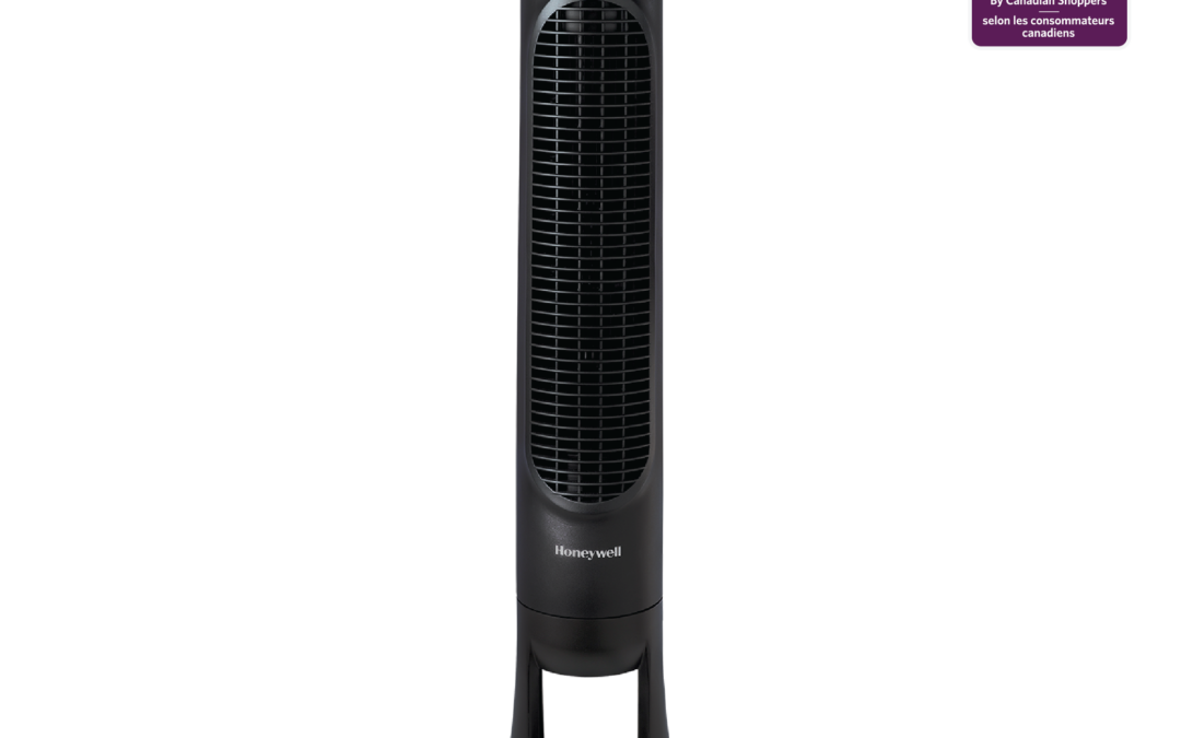 Honeywell HYF290BC QuietSet® Whole Room Tower Fan With 8 Speeds – Black