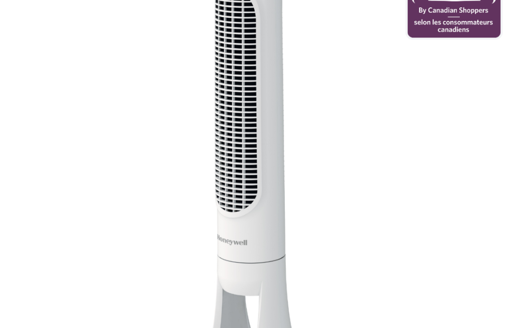 Honeywell HYF260WC QuietSet® Whole Room Tower Fan With 5 Speeds