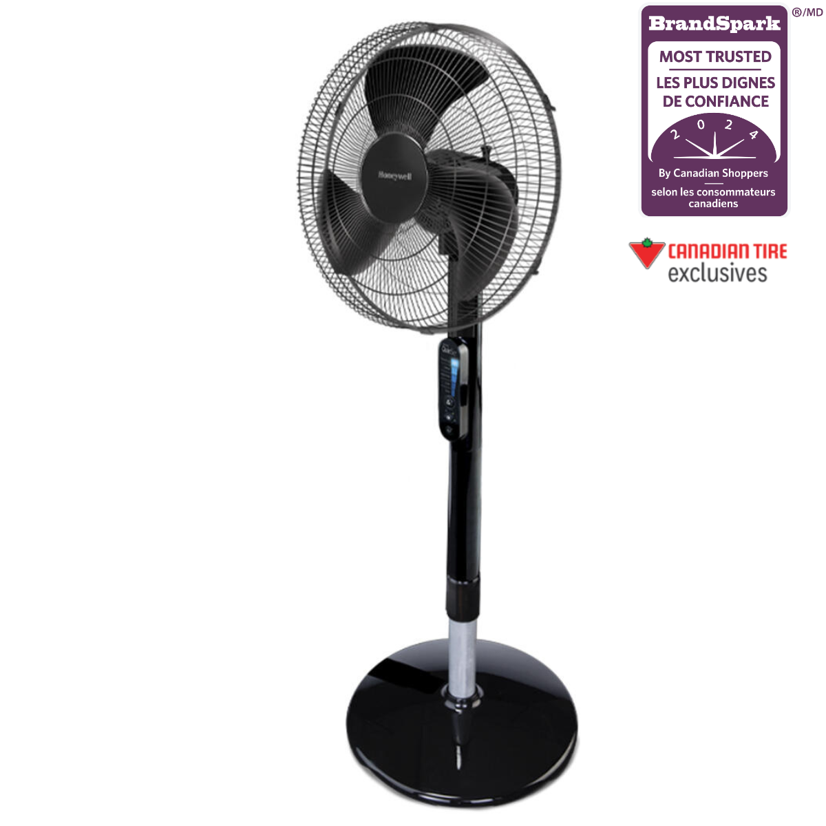 Honeywell HSF600BC Advanced QuietSet® 16” Stand Fan Image